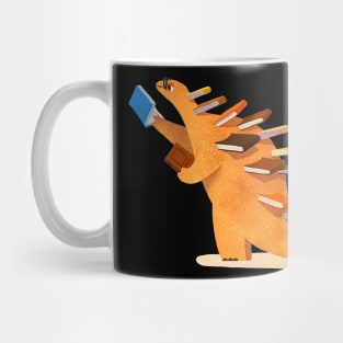 Cute Dinosaurs Book Mug